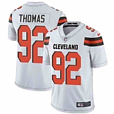 Nike Men & Women & Youth Browns 92 Chad Thomas White NFL Vapor Untouchable Limited Jersey,baseball caps,new era cap wholesale,wholesale hats